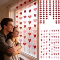 thumbnail image 1 of Suspension 80 Pieces Valentine's Day Heart-Shaped Non-Woven Fabric Hanging Banner with String for Party Decorations Rkxzt, 1 of 9