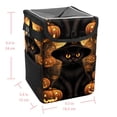 thumbnail image 5 of Cat Foldable Car Trash Can with Lid, Leak-proof Mini Trash Can, Hanging Storage Bag, Car Trash Bin, 5 of 6