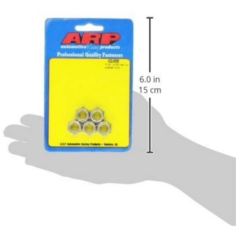 ARP S/S Hex Nyloc Nuts 7/16-14 (5) ARP S/S Hex Nyloc Nuts 7/16-14 (5)