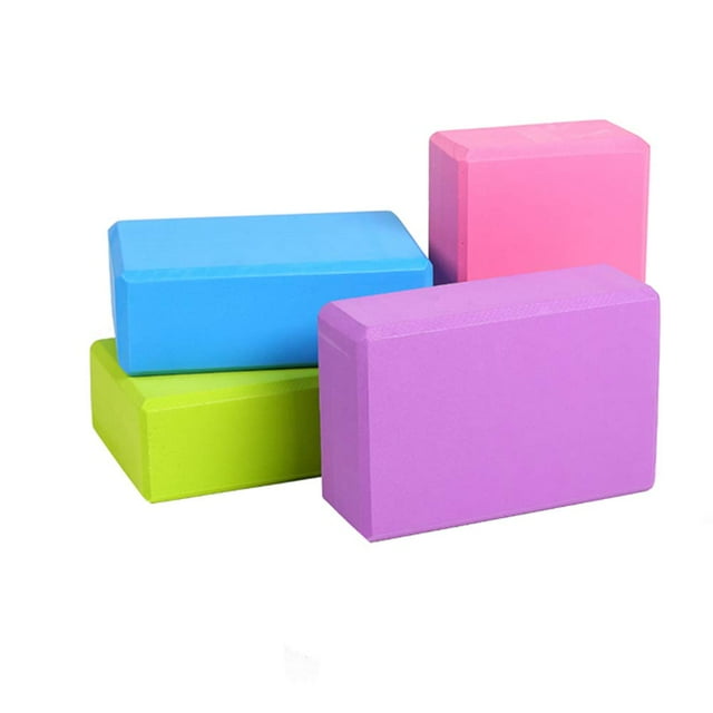 4 Pcs Briques en Mousse EVA Haute Densité Blocs d'Exercice de Yoga (4 Pcs)