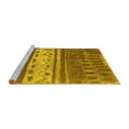 thumbnail image 2 of Ahgly Company Machine Washable Indoor Rectangle Southwestern Yellow Country Area Rugs, 4' x 6', 2 of 4
