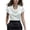 White, variant on Satin Blouses for Women Draped Cowl Neck Cap Sleeve Elegant Dressy Blouses Slim Fit Business Formal Office Summer Tops Champagne S