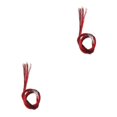 thumbnail image 2 of Wweixi 10/Set Exquisite LED Light Fairy Garden Lawn 3V Lamp Post Outdoor Space orange wire length 30cm 2Set, 2 of 6