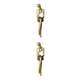 thumbnail image 4 of Cateissary de postura sentada portátil, de baño, estante de escritorio, estantería, mesita de noche, decoración, adorno de moda Oro Tipo 2 2piezas, 4 of 6