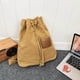 thumbnail image 1 of Mochila Durable Cordón Lona de alta capacidad Color sólido Mujer Ocio diario Likrtyny Para Estrenar, 1 of 4