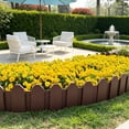 thumbnail image 4 of Cadancy Landscape Edging Border Garden Fence for Flower Bed Lawn Yard Outdoor Decorative Picket Bordering Pathway Tree Surround Patio Landscaping Flexible Interlocking Yard Decor, 4 of 6