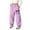 Bow#3-Purple, variant on Girls High Waisted Uniform Jogger Pants Elastic Waist Drawstring Jogger Pants Cute Bow Printed Sports Pants with Pockets, Bronze 13-14Y