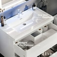 thumbnail image 4 of Eviva Glazzy 36" Wall Mount Modern Bathroom Vanity (High Glossy White), 4 of 7