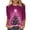 Multicolor 07, variant on Maplenight Womens Christmas T-Shirt Holiday Vacation Graphic Tees Tops Crewneck 3/4 Sleeve Fall Shirts for Women