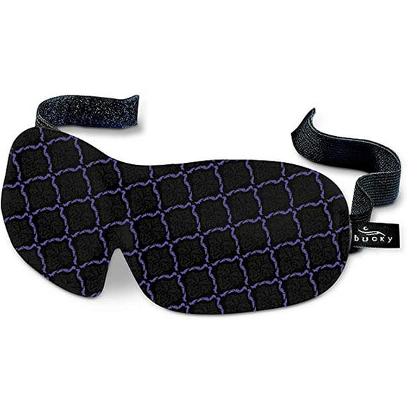 40 Blinks Ultralight & Comfortable Contoured, No Pressure Eye Mask for Travel & Sleep, Perfect With Eyelash Extensions - Lattice