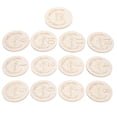 thumbnail image 2 of Wooden Slices Baby Growth Cards for Home Use Beige Plastic Lightweight Creative Design 13 Pieces, 2 of 4