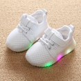 thumbnail image 4 of Children Mesh Solid Shoes Multi-color LED Glowing Sports Casual Running Shoes, 4 of 4
