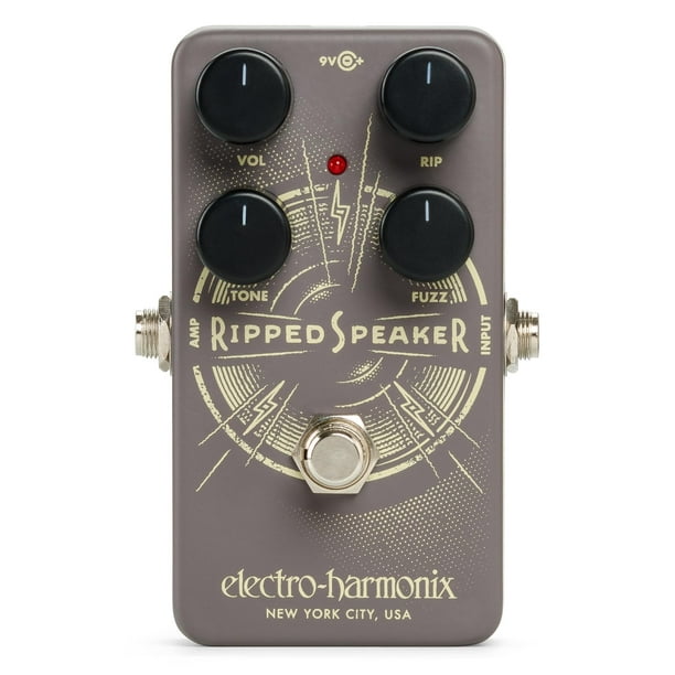 Altavoz Fuzz Pedal Electro-Harmonix Ripped con control de polarización
