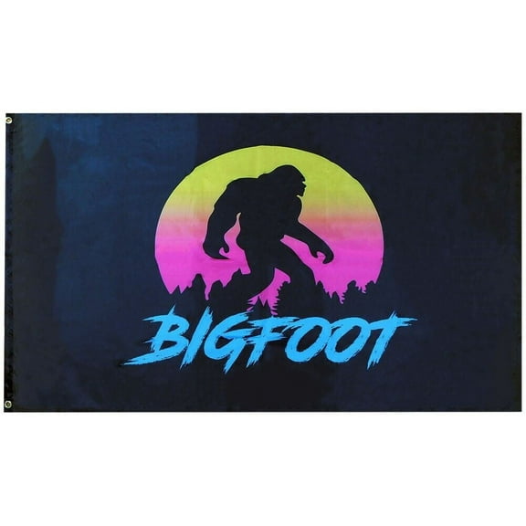 3x5 Bigfoot 100D Polyester Flag