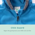 thumbnail image 2 of Cuddle Club Fleece Hoodie Jacket Winter Baby Clothes, Bear Blue 3-6Mos, 2 of 6