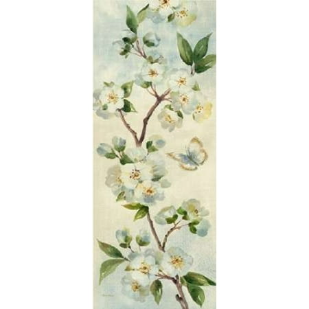 - Cherry Bloom Panel I Poster Print by Pamela Gladding