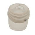 thumbnail image 4 of WITHMOONS Summer Breathable Cadet Hat Basic Mesh Military Army Cap YZ40117 (Beige), 4 of 6