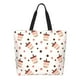 thumbnail image 1 of Disketp Milk Tea Bolsa Tote Estampada para Mujer, Bolso de Hombro y de Mano para Compras y Viajes, 1 of 8