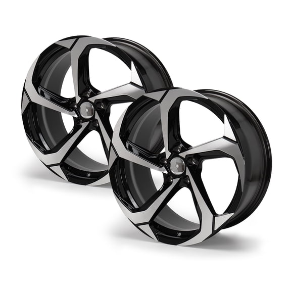 2-Pack 19 Inch Alloy Wheel Rim for Honda Accord 2018-2023 Replacement 5x114.3 19x8.5