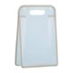 thumbnail image 3 of A4 Bolsa de mano transparente para documentos | Organizador de almacenamiento de papel de examen impermeable de gran capacidad | Material engrosado duradero con mango cómodo | 35.5x24x8cm | Blanco, 3 of 6
