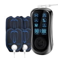 thumbnail image 1 of Masajeador eléctrico EMS Tens de doble pulso para fisioterapia, instrumento de masaje corporal, 6 modos, 19 engranajes, dispositivo meridiano Digital para el cuidado de la salud, 1 of 4