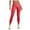 Watermelon Red, variant on GEWSEY Women Seamless Leggings Smile Contour High Waist Workout Gym Yoga Pants (Grey, L)