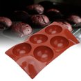 thumbnail image 4 of Chocolate Mold Corrosion Resistance Hemisphere Silicone 3D Mold Easy To Clean Healthy For Making Pastry For Making Cake For Making Chocolate ANGGREK Otros, 4 of 8