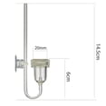 thumbnail image 3 of Aquarium Co2 Diffuser, Fish Tank Co2 Atomizer System Acrylic Slim Transparent Mini Co2 Diffuser for Fish Tank Aquarium Aquatic Water Plant, 3 of 9