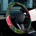 thumbnail image 6 of Flamingo 14.5 Inch Printing PVC Leather Auto Accessories Car Wheel Cover Steering Wheel Covers Steering Wheel Cover, 6 of 6