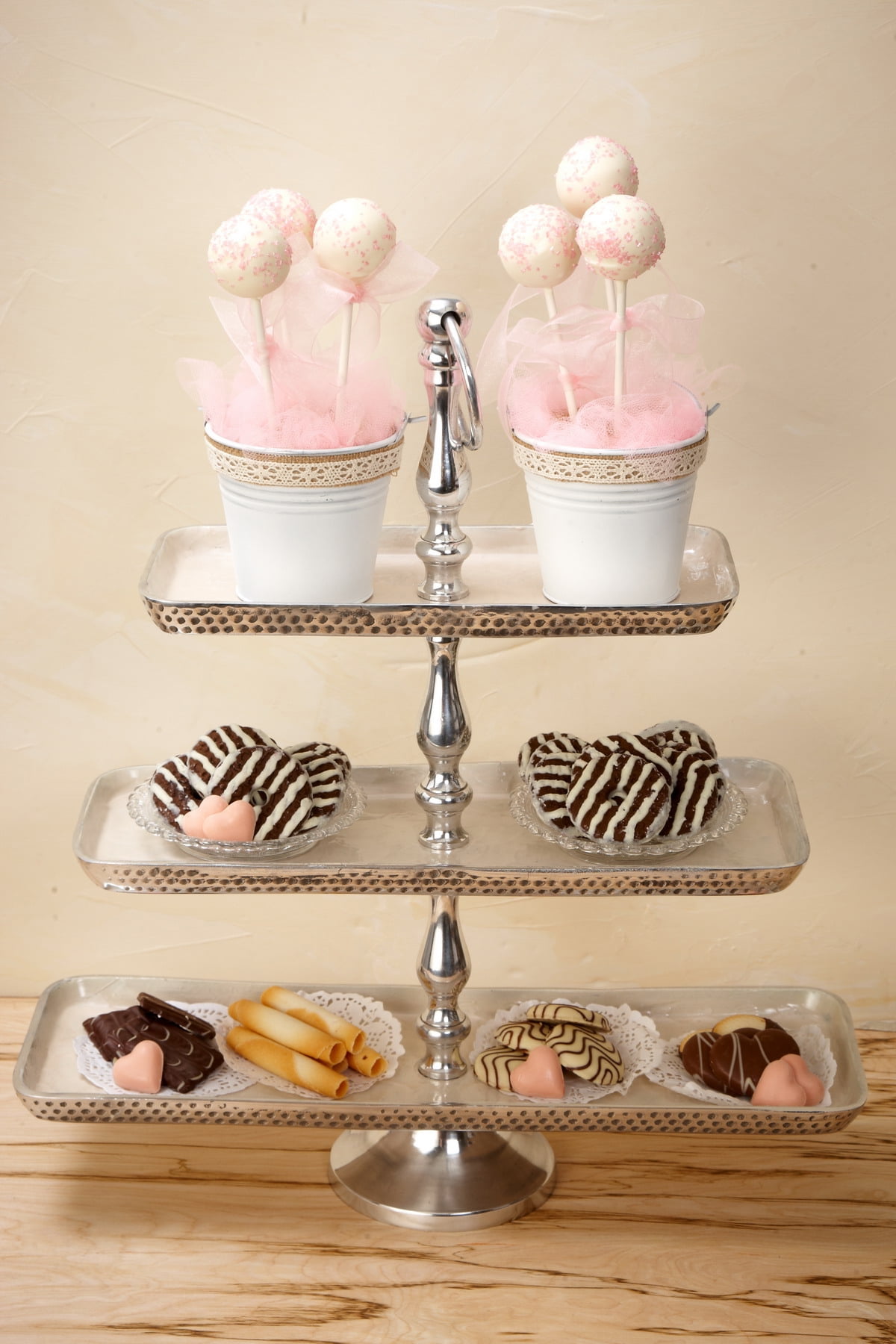 3 Tier Metal Fruit Stand 19 5 Inches