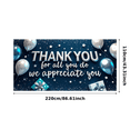 thumbnail image 2 of Decorative Design Thank You Banner Colorful Balloons Appreciation Decor Stars and Gifts for Gratitude Celebration Office Party Indoor Decoration, 2 of 7