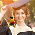 thumbnail image 4 of Elainilye 2025 Graduation Bear Doll Key Chain, Congrats Grad Gift Mini Plushs Toy Pendent, Bear with Doctoral Hat Pendent for Key, Car, Bag Decor, Decorative Keychain Gift for Grad Party, 4 of 7