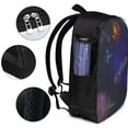 thumbnail image 5 of YFYANG 17" Laptop Backpack, Mysterious Dream Space Fashion Travel Work Backpack with USB and Headphone Cable Interface for Men and Women, 5 of 8