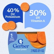 Gerber 2nd Foods Baby Food, Fruit & Veggies Puree Classics, Variety Pack, 4 oz Tub (16 Pack)