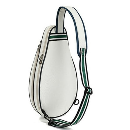 Splihome Tennis Crossbody Bag Chest Shoulder Bag for Tennis Racket Pickleball Paddles Badminton Racquet Racket Cover