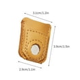 thumbnail image 1 of Coin Thimble Sewing Thimble Finger Cover Daily Use Leather Thimble Finger Cover, 1 of 2
