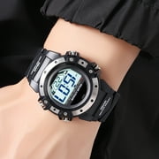 George Mens Solar Digital Wristwatch Plastic Strap