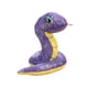 thumbnail image 5 of Serpiente de peluche, juguete de serpiente de peluche, regalo ideal creativo, decoración del hogar Púrpura, 5 of 9