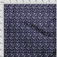 thumbnail image 4 of oneOone Cotton Poplin Blue Fabric Tropical Craft Projects Decor Fabric Printed By The Yard 42 Inch Wide, 4 of 5