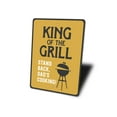 thumbnail image 4 of King of the Grill Novelty Sign, Metal Wall Decor - 10x14 inches, 4 of 4