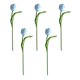 thumbnail image 5 of Tulipán artificial de 33 cm de largo, tacto real, de poliuretano, ideal para primavera, Pascua, hogar, cocina, decoración de bodas., 5 of 8