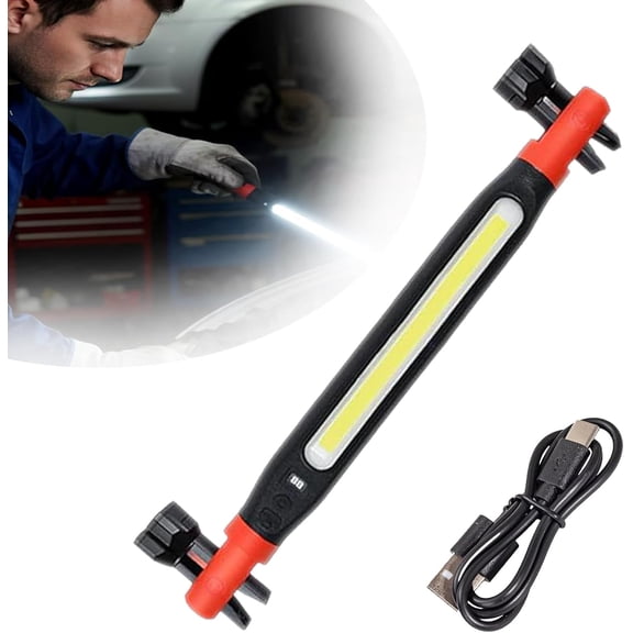 2026 New Magnetic Work Light, Under Hood Work Home Light Accessory Bar Rechargeable LED Work Light Bar, Under Hood Mechanic Light for Mechanic/Car Repairing/Garage (1)