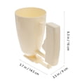 thumbnail image 3 of Quick Release Batter Dispenser Cup Cupcake Meat Balls Making Helper Home Cake Baking Tools Kitchen Accessories, 3 of 9