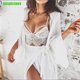 thumbnail image 3 of Brasier Sexy de encaje Sexy para enamorados Auspicioso y Panty conjunto de lencería/mooners vestido de maternidadpangjing, 3 of 3
