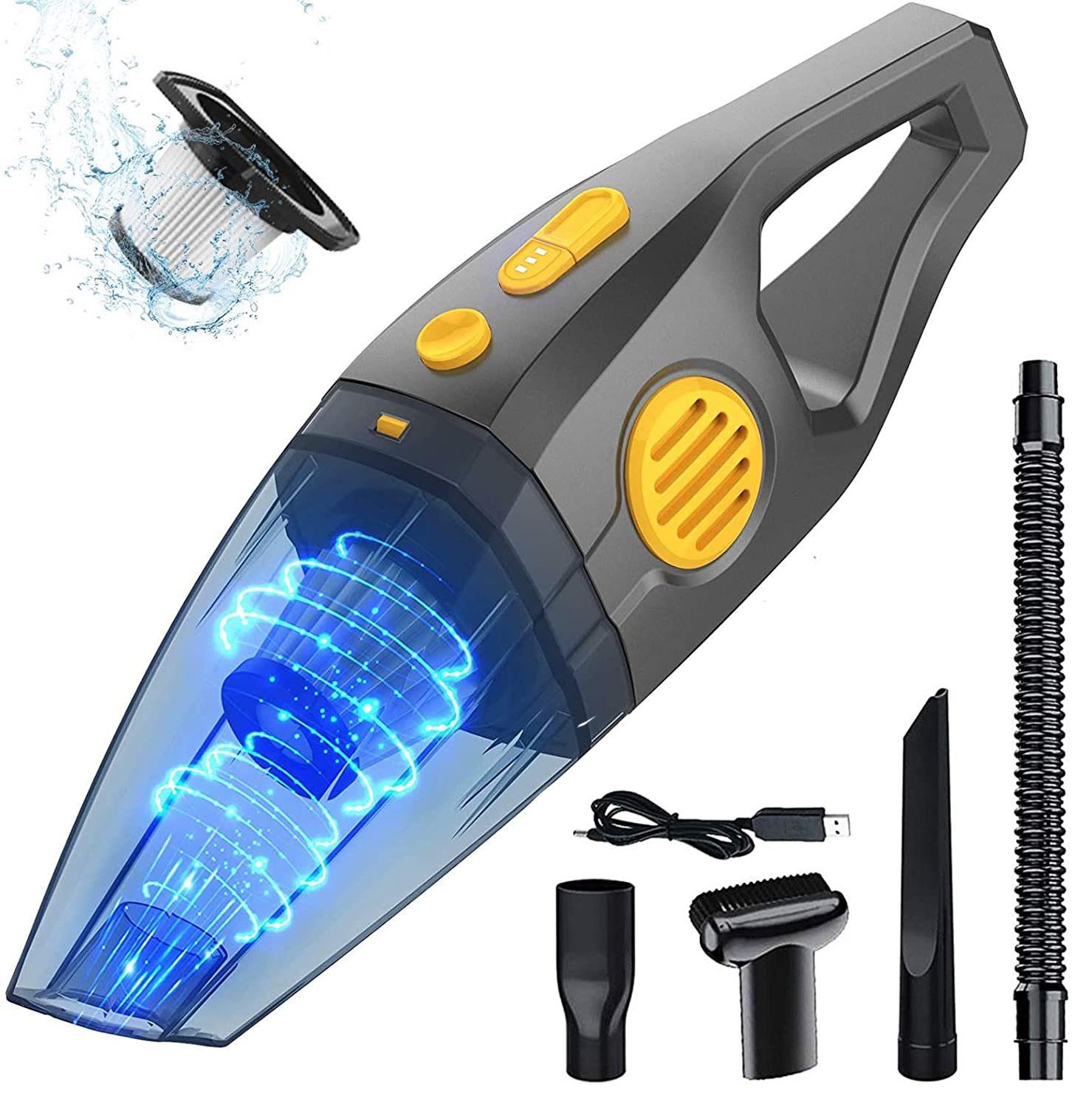 Car Vacuum Cleaner, Beenate 120W Portable Cordless Handheld Vacuum
