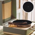 thumbnail image 1 of KONTONTY 2Pcs Turntable Platter Mat Black Felt Record Protective Pad Anti Static Disc, 1 of 4