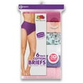 thumbnail image 5 of Women's Cotton Brief Panties, 6 Pack, 5 of 7