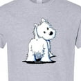thumbnail image 4 of Inktastic Fluffybutt Westie T-Shirt, 4 of 5
