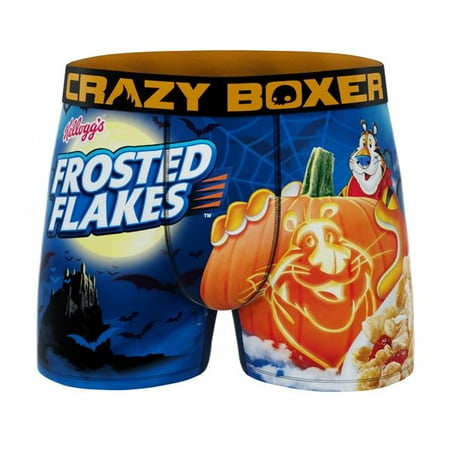 

Cereals 824444-xlarge-40-42 Crazy Boxer Kelloggs Halloween Frosted Flakes Mens Boxer Briefs Extra Large 40-42