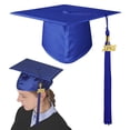 thumbnail image 2 of Graduation Cap With Tassel 2026 Class Of 2026 Graduation Cap With Gold Tassel For High School College Graduate Party Favors Photo Booth Props Decorations, 2 of 9
